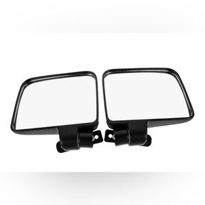 New 1 Set Golf Cart Mirrors Wide Angle Side View Mirror for Enhanced Driving